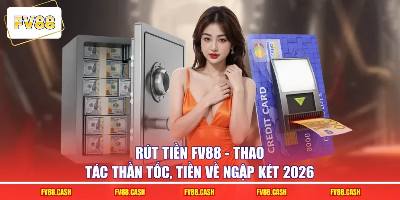 Rút Tiền FV88 - Thao Tác Thần Tốc, Tiền Về Ngập Két 2026